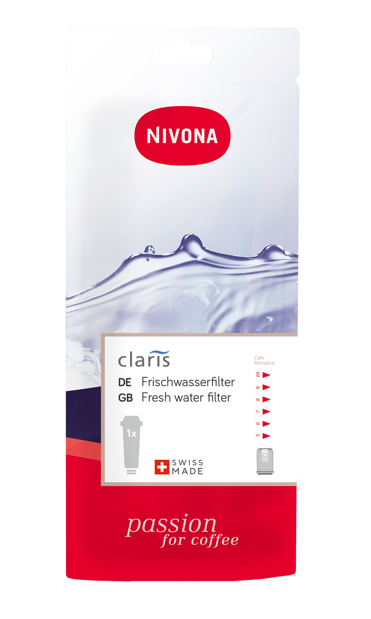 CLARIS filter voor vers water